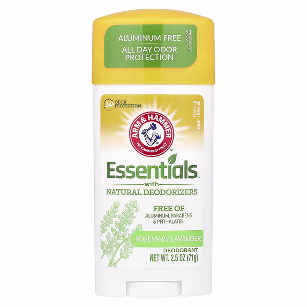 Arm & Hammer, Essentials with Natural Deodorizers, Deodorant, Rosemary Lavender, 2.5 oz (71 g)