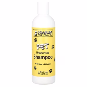 Charlie and Frank, Pet Shampoo, For Cats & Dogs, Unscented, 16 fl oz (473 ml)
