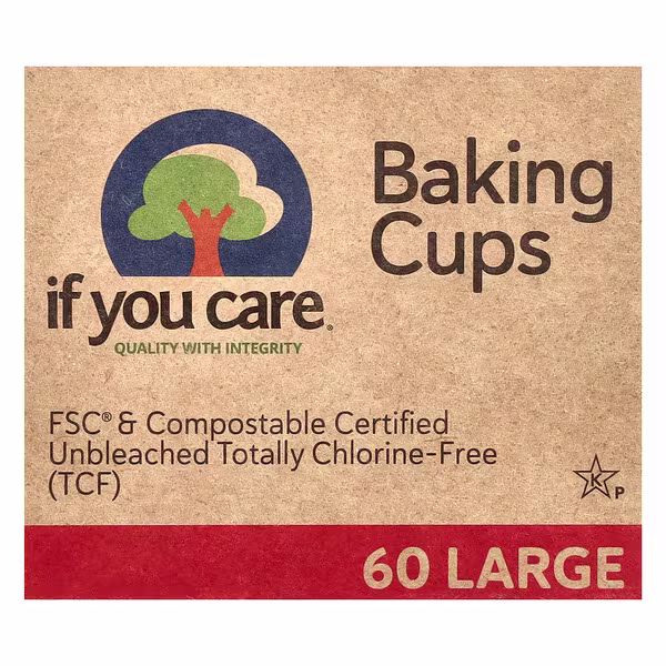 If You Care, Baking Cups, Large , 60 Count
