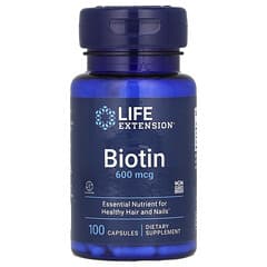 producs-208_1.jpg Life Extension, Biotin, 600 mcg, 100 Capsules