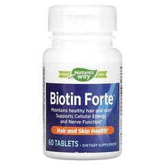 Nature's Way, Biotin Forte, 60 Tablets - Image 3