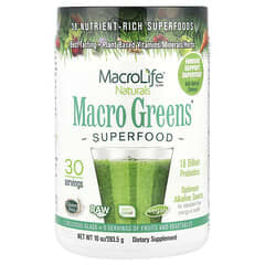 Macrolife Naturals, Macro Greens, Superfood, 10 oz (283.5 g) - Image 3