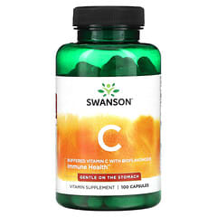 Swanson, Buffered Vitamin C with Bioflavonoids, 100 Capsules - Image 3