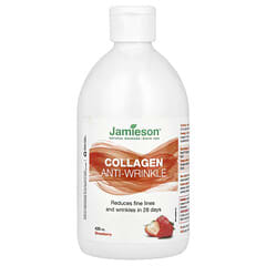 Jamieson Vitamins, Collagen, Anti-Wrinkle, Strawberry, 420 ml