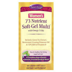 Nature's Secret, Women's 73 Nutrient Soft-Gel Multi™ With Omega-3 Oils, 60 Liquid Soft-Gels