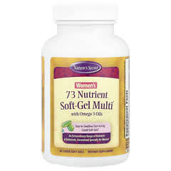 Nature's Secret, Women's 73 Nutrient Soft-Gel Multi™ With Omega-3 Oils, 60 Liquid Soft-Gels - Image 6