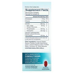 Kori, Pure Antarctic Krill Oil, Stress & Body Omega-3 with Ashwagandha, 80 Softgels - Image 5
