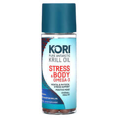 Kori, Pure Antarctic Krill Oil, Stress & Body Omega-3 with Ashwagandha, 80 Softgels - Image 6