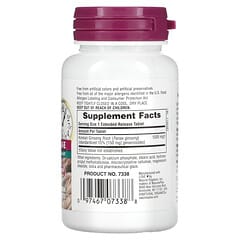 NaturesPlus, Herbal Actives, Korean Ginseng, Extended Release, 1,000 mg, 30 Vegetarian Tablets - Image 2