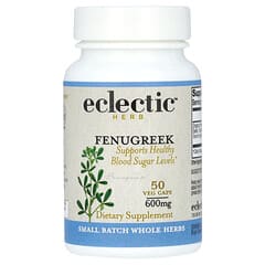 Eclectic Herb, Herb, Fenugreek, 600 mg, 50 Veg Caps - Image 3