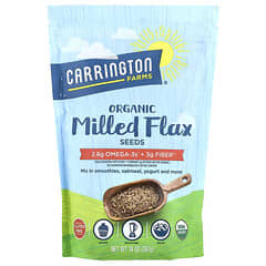 Carrington Farms, Organic Milled Flax Seeds, 14 oz (397 g) - Image 3