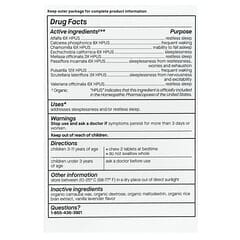 Genexa, Kids' Sleepology, Organic Nighttime Sleep Aid, Ages 3-11, Vanilla Lavender, 60 Chewable Tablets - Image 5
