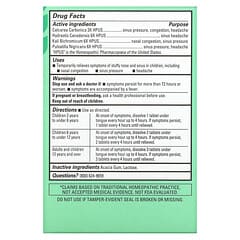 Hyland's Naturals, Kids, Stuffy Nose and Sinus, 2-12 Years, 50 Quick-Dissolving Tablets - Image 2
