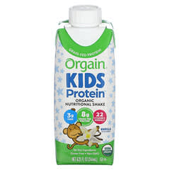 Orgain, Kids Protein, Organic Nutritional Shake, Vanilla, 4 Pack, 8.25 fl oz (244 ml) Each - Image 6