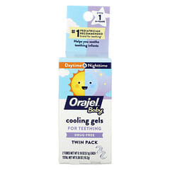 Orajel, Baby Daytime + Nighttime Cooling Gels for Teething, 0+ Years, 2 Tubes, 0.18 oz (5.1 g) Each - Image 4
