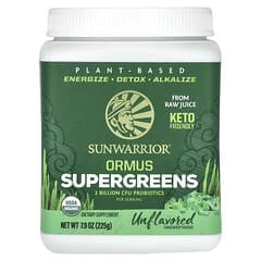 Sunwarrior, Ormus Supergreens, Unflavored , 7.9 oz (225 g) - Image 3